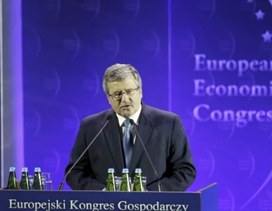 Miniatura: Komorowski na EEC: cieszę się, że tu jestem