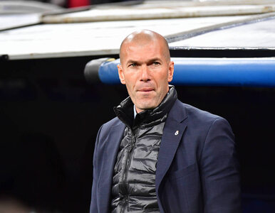 Miniatura: Zinedine Zidane miał stłuczkę. Reakcja...