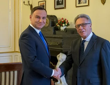 Miniatura: Andrzej Duda spotkał się z przewodniczącym...