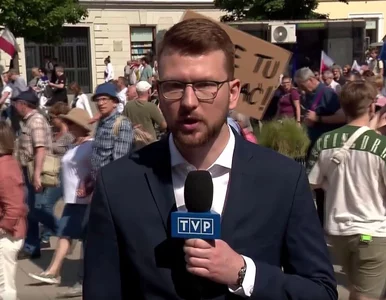 Miniatura: Adrian Borecki z „Wiadomości” TVP...