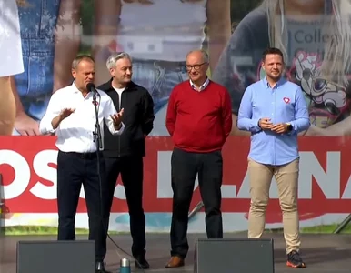 Miniatura: Tusk, Trzaskowski i liderzy Lewicy...