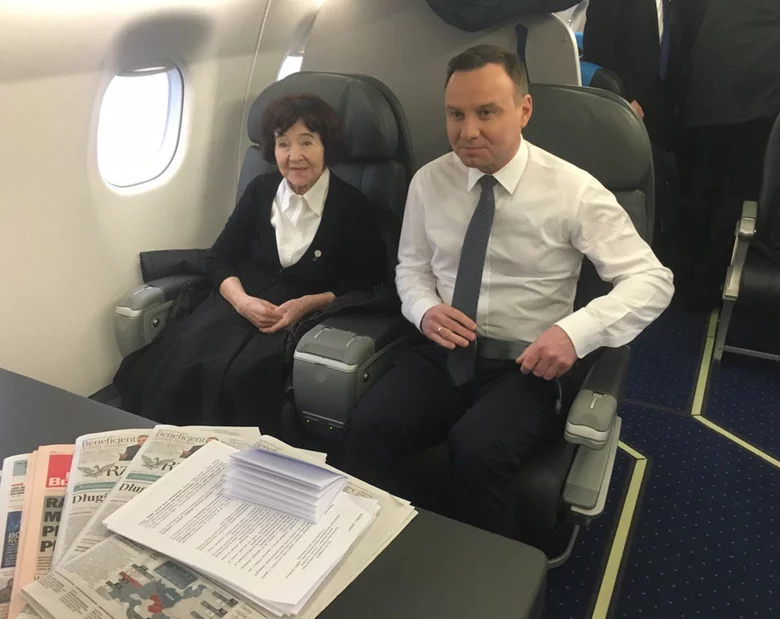 Miniatura: Andrzej Duda na obchody wyzwolenia...