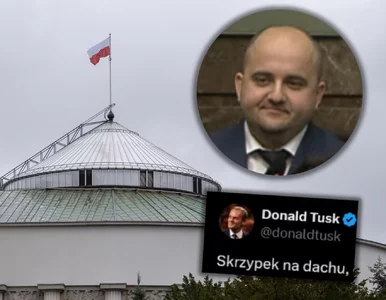 Miniatura: Tusk o „wyczynie” Mateckiego: Skrzypek na...