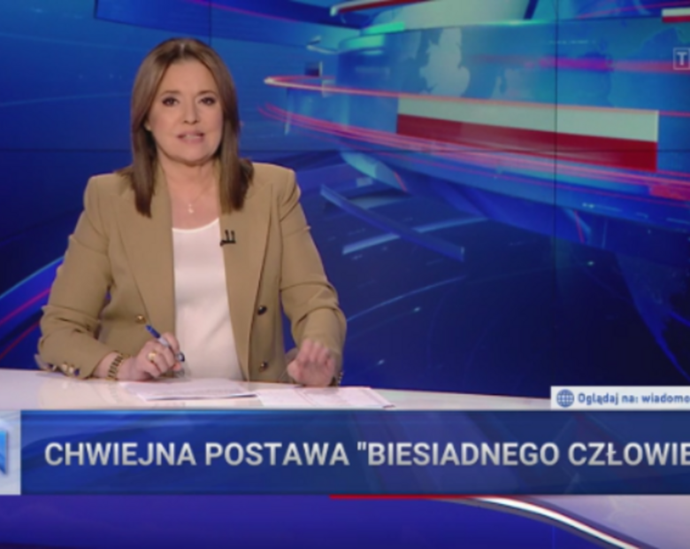 Miniatura: „Wiadomości” TVP grillują Sienkiewicza....