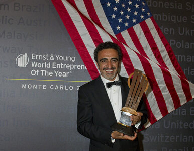 Hamdi Ulukaya, amerykański przedsiębiorca pochodzący z Turcji, zwycięzcą...