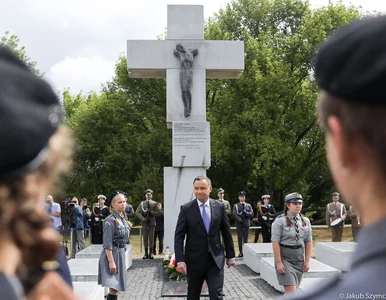 Miniatura: Prezydent oddał hołd ofiarom rzezi...