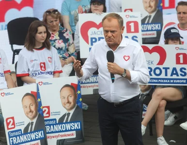 Miniatura: Tusk uderza w Kaczyńskiego. „Trudno upaść...