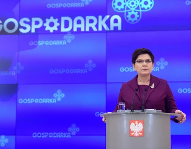 Miniatura: Beata Szydło: Dane pokazują, że program...