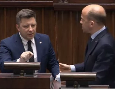 Miniatura: Spięcie Budki i Dworczyka w Sejmie....