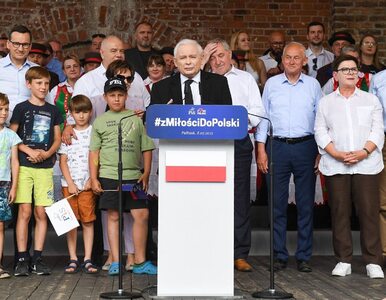 Miniatura: Jarosław Kaczyński w Pułtusku: Chcemy,...