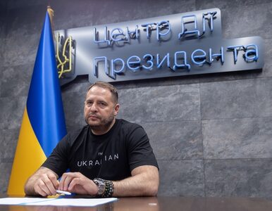 Szef biura prezydenta Ukrainy ironicznie skomentował aneksję. „Nie...