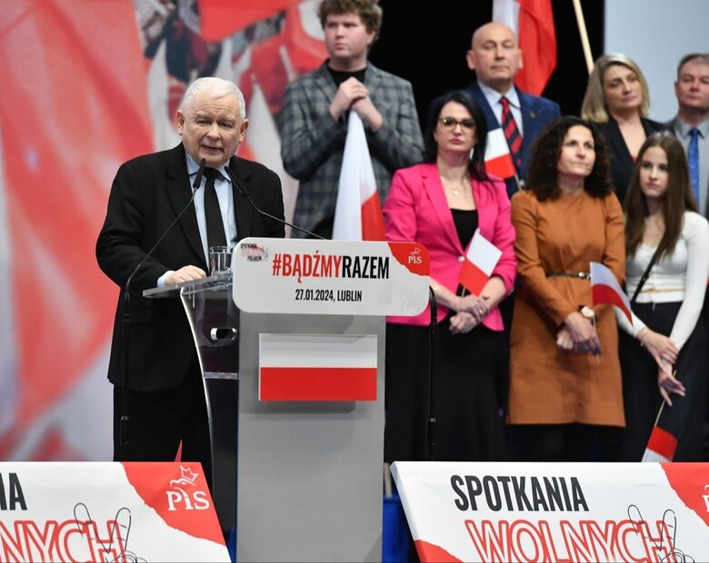 Miniatura: Jarosław Kaczyński o Tusku. „Żadna wrona...