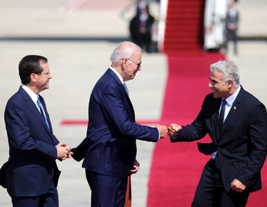 Joe Biden z „historyczną” wizytą w Izraelu. Prezydent USA powitany „jak...