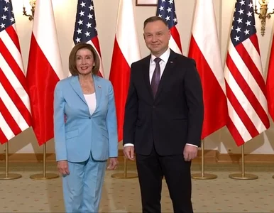 Miniatura: Nancy Pelosi w Pałacu Prezydenckim....