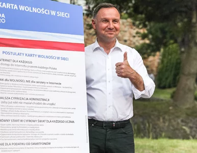 Miniatura: Andrzej Duda podpisał Kartę Wolności w...