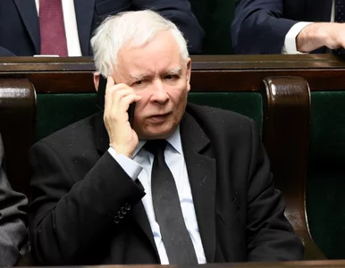 Miniatura: Jarosław Kaczyński komentuje sprawę taśm....