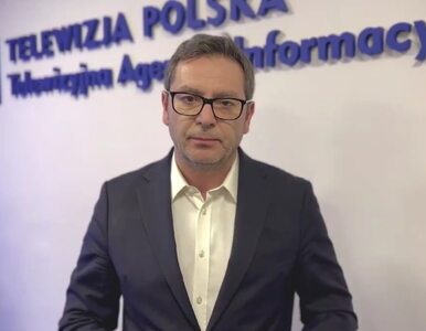 Miniatura: Michał Adamczyk opuścił budynek TVP....