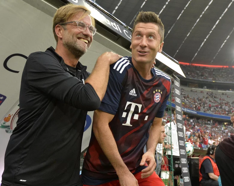 Miniatura: Jurgen Klopp pogratulował Lewandowskiemu....