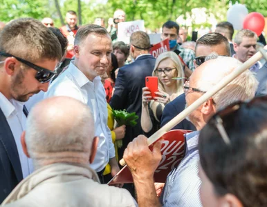 Miniatura: Andrzej Duda przerwał wystąpienie. Chciał...