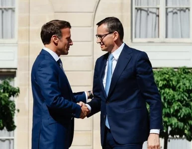 Miniatura: Morawiecki rozmawiał z Macronem. Ujawniono...