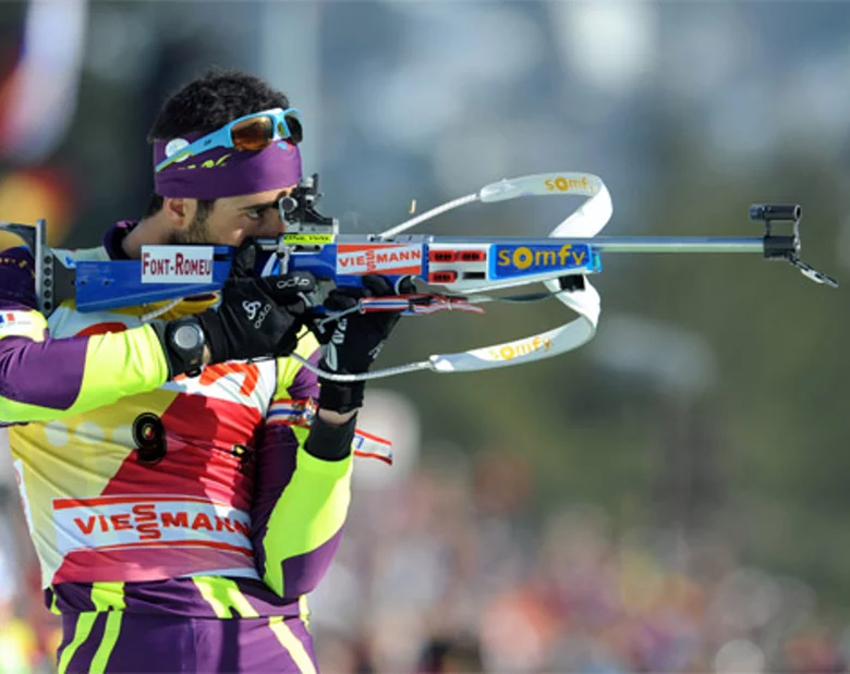 Miniatura: Biathlon: Francuz mistrzem świata, Polacy...