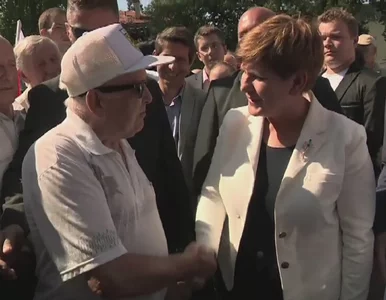 Miniatura: Szydło założyła się o wódkę i obiad, że...