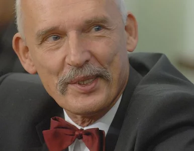 Miniatura: Korwin-Mikke: Rośnie mi poparcie, a...