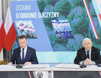 Miniatura: Kaczyński i Błaszczak o nowej ustawie o...