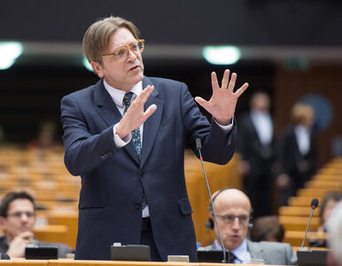 Verhofstadt: Sankcje wobec Polski mogą być nieuniknione