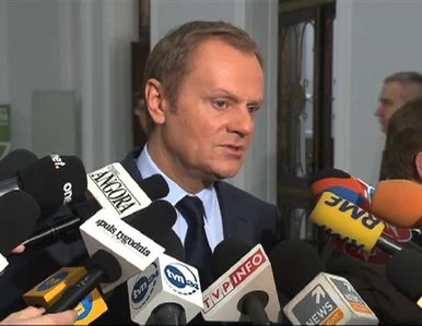 Miniatura: Tusk: Chodzi o sankcje dotkliwe dla...