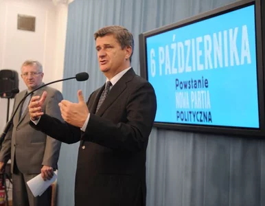 Miniatura: Palikot zakłada partię bez Palikota w nazwie