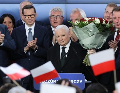Miniatura: Wyniki wyborów 2023. Kaczyński z pierwszą...