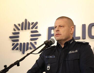 Miniatura: Dymisja szefa policji. Zieliński: Trzeba...