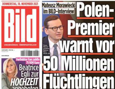 Miniatura: Premier Morawiecki dla niemieckiej gazety:...