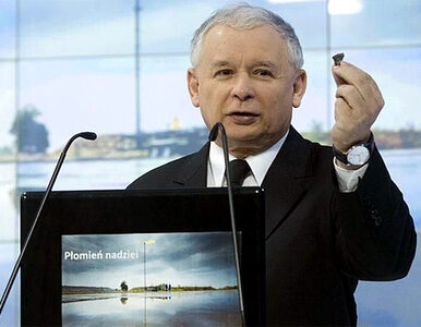 Kaczyński wierzy w gaz łupkowy