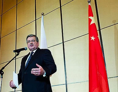 Miniatura: Komorowski: Polska może radzić Chinom, jak...