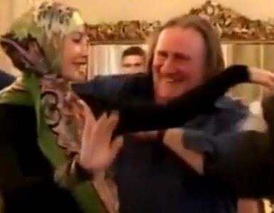 Miniatura: Depardieu tańczył z prezydentem. Chce...