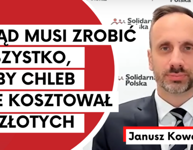 Miniatura: Janusz Kowalski grzmi: Rząd musi zrobić...