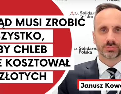 Miniatura: Janusz Kowalski grzmi: Rząd musi zrobić...