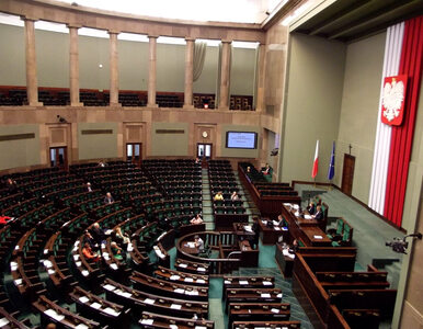 Miniatura: Ostatnie posiedzenie Sejmu przed wyborami...