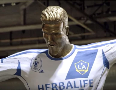 Miniatura: Wściekły David Beckham nabrany przez...