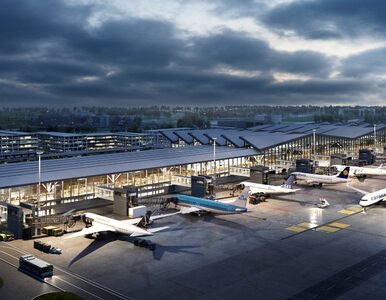 Miniatura: Lotnisko w Gdańsku zostanie rozbudowane....