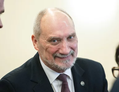 Miniatura: Podrygujący Antoni Macierewicz w Sejmie....