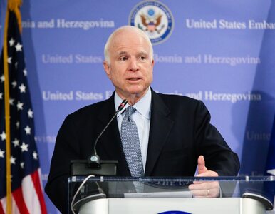 John McCain rezygnuje z dalszego leczenia. Senator cierpi na nowotwór mózgu