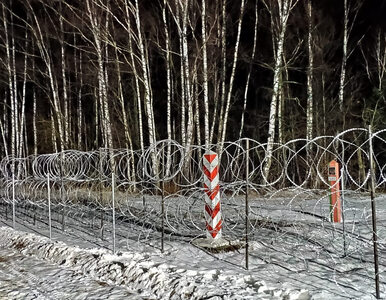 Miniatura: Incydent przy granicy z Białorusią....
