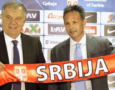 Miniatura: Serbscy piłkarze mają nowego trenera