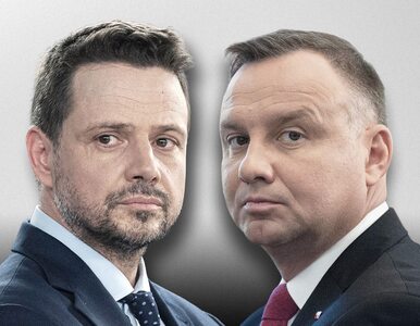 Miniatura: Sondaż wyborczy. Duda i Trzaskowski idą...