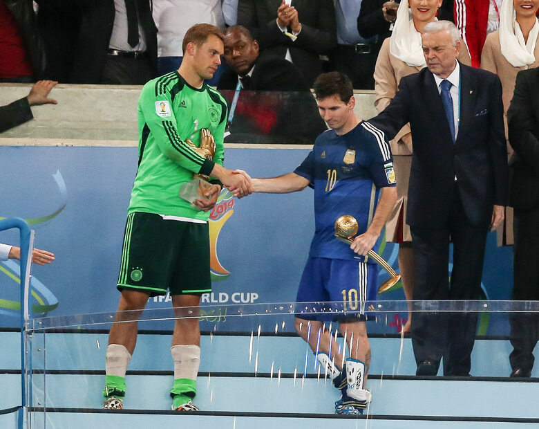 Miniatura: Messi dostał Złotą Piłkę mundialu....