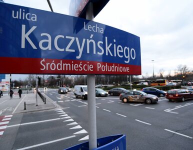 Nie będzie ulicy Lecha Kaczyńskiego w Warszawie. Drogowcy zawiesili...