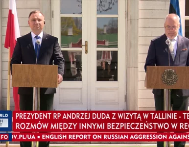 Miniatura: Andrzej Duda z wizytą w Estonii....